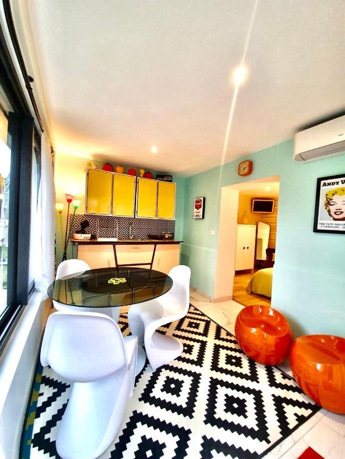 La Maison Pop Appartement Meuble Independant Avec Jardin Romans-sur-Isère Exterior foto