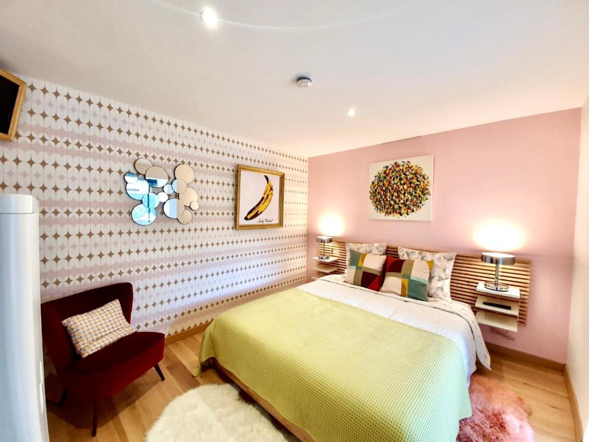 La Maison Pop Appartement Meuble Independant Avec Jardin Romans-sur-Isère Exterior foto