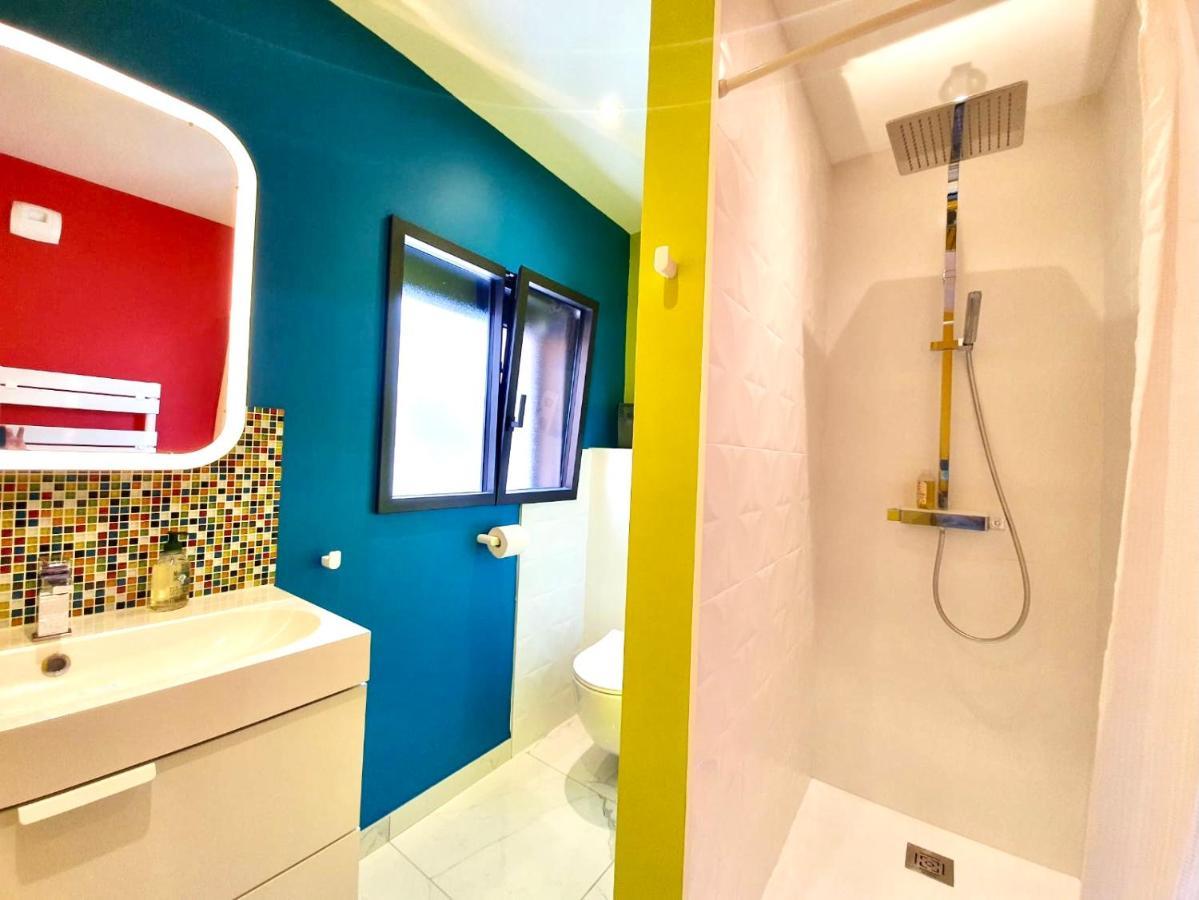 La Maison Pop Appartement Meuble Independant Avec Jardin Romans-sur-Isère Exterior foto