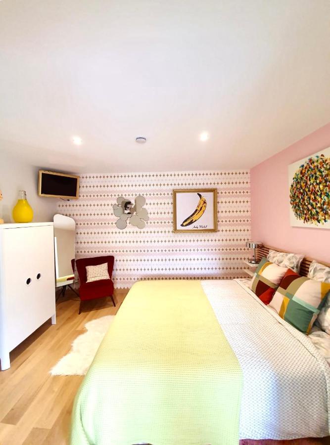 La Maison Pop Appartement Meuble Independant Avec Jardin Romans-sur-Isère Exterior foto