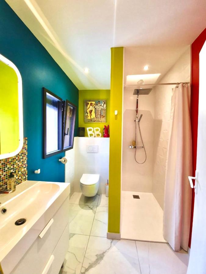 La Maison Pop Appartement Meuble Independant Avec Jardin Romans-sur-Isère Exterior foto