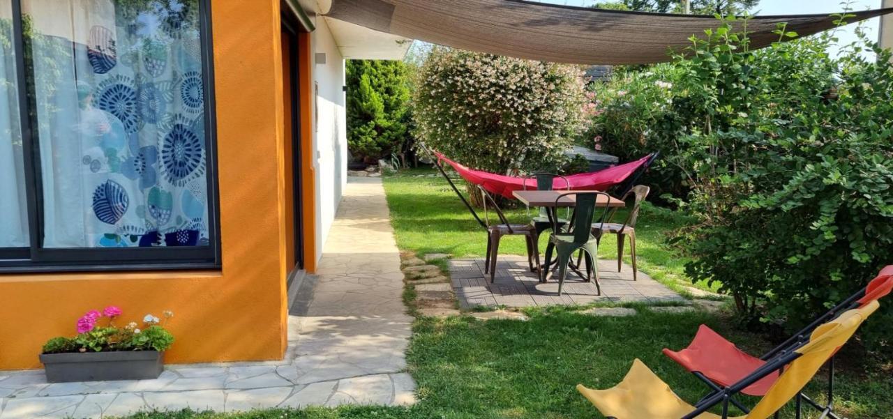 La Maison Pop Appartement Meuble Independant Avec Jardin Romans-sur-Isère Exterior foto