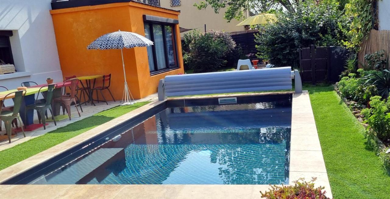 La Maison Pop Appartement Meuble Independant Avec Jardin Romans-sur-Isère Exterior foto